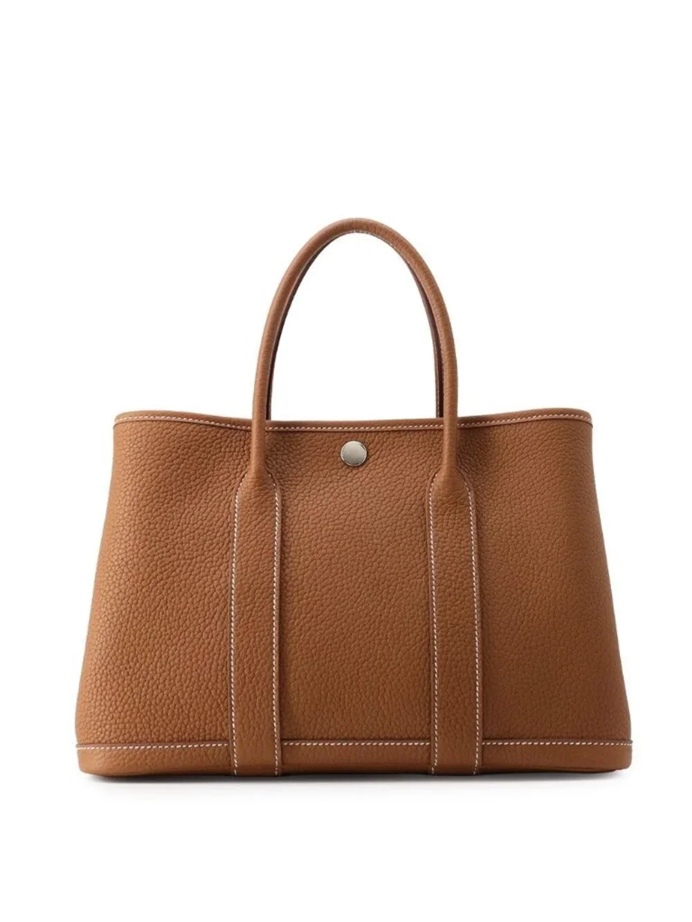Hermes Tote Garden Party TPM Gold Silver Negonda
